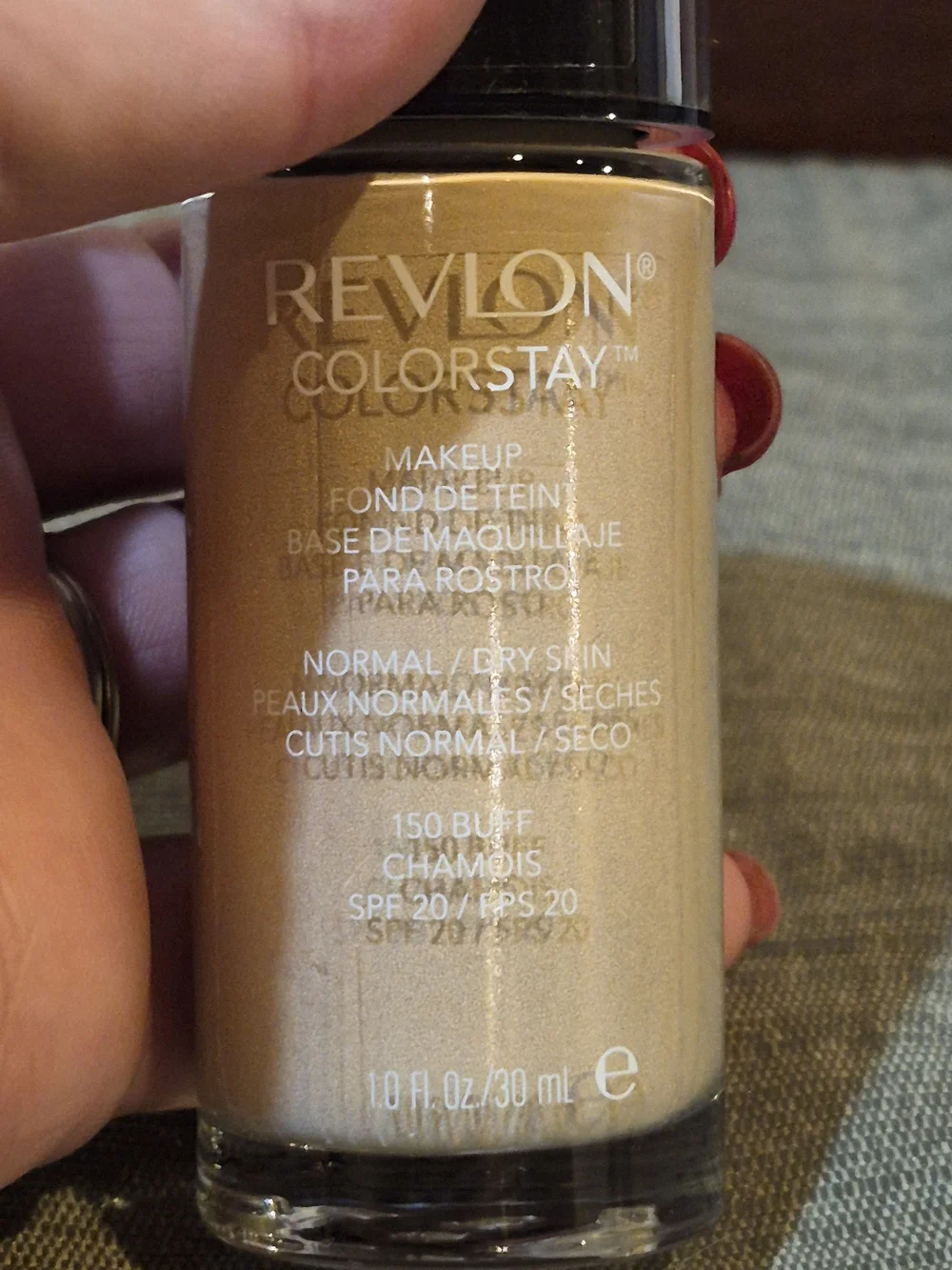 New Vintage 2013 Revlon ColorStay Foundation Normal/Dry Skin 150 Buff - RARE